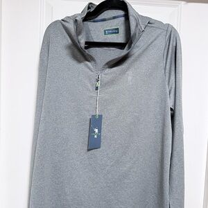 William Murray Golf Gray Quarter-Zip Pullover